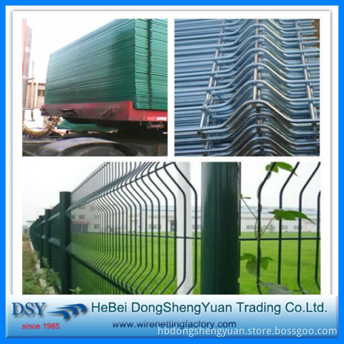 Vinyl Coated 3D Welded Wire Mesh Fencing / 3D Welded Fence For Sale(Direct Factory)
